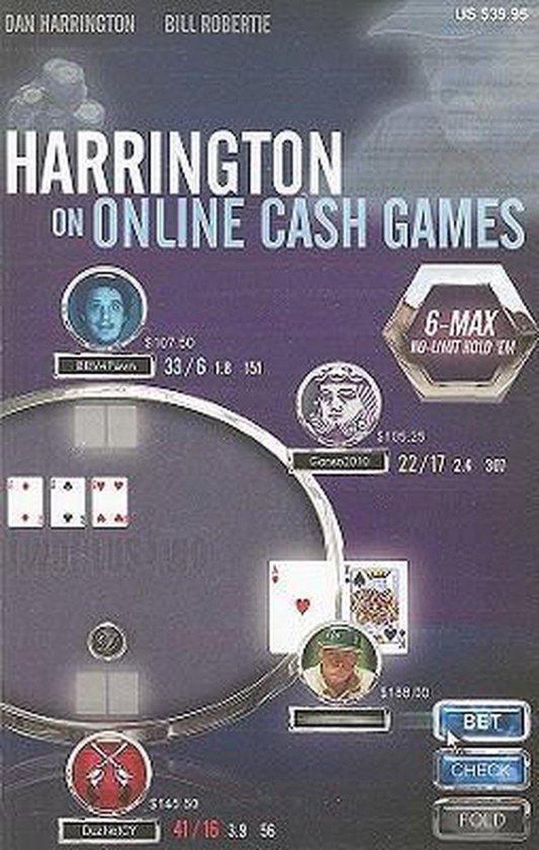 Harrington on Online Cash Games, Dan Harrington | 9781880685495