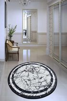 Nerge.be | Marmor Round 100 cm  | Decorative Vloerkleed | Antislip | Vivid Color