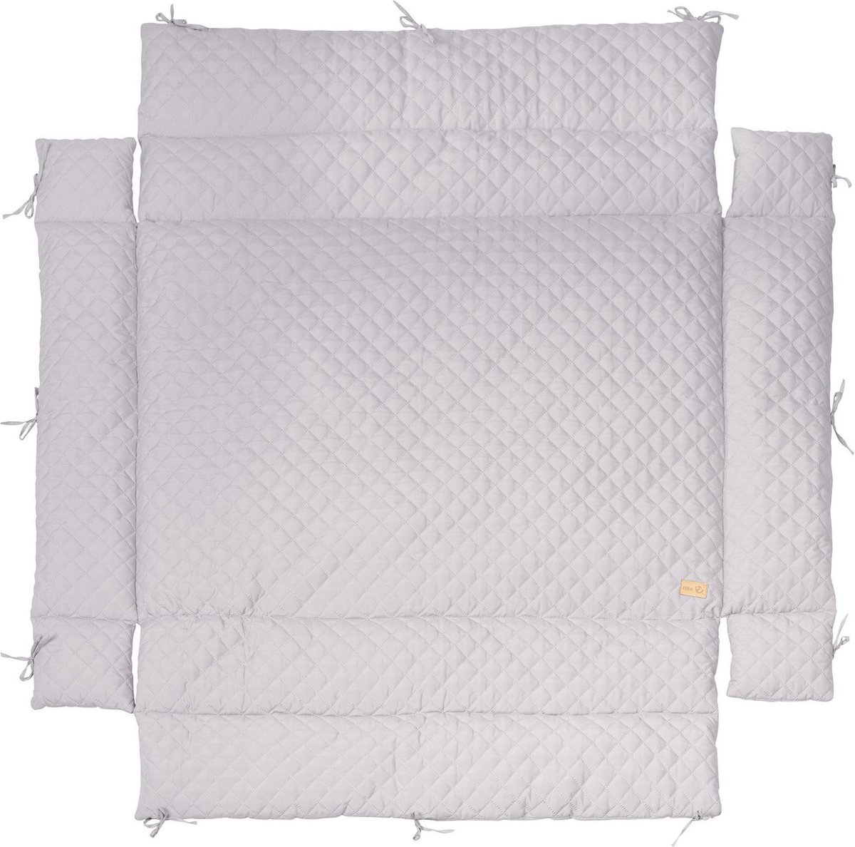Roba Boxkleed Style Junior 96 X 18 Cm Polykatoen Zilvergrijs