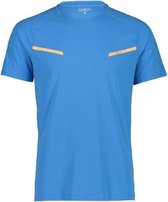Cmp T-shirt Heren Polyester Blauw Maat 4xl