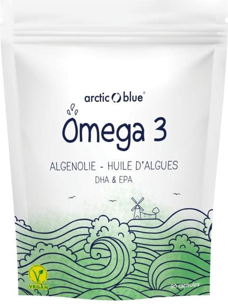 Arctic Blue Omega 3 Algenolie DHA \u0026 EPA 