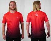 Bones Sportwear Heren T-shirt Oddysey Red maat M