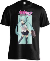 Hatsune Miku Ready For Business T-Shirt Black - XL