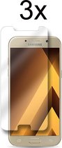 Samsung J5 2017 screenprotector - Beschermglas samsung galaxy J5 2017 screen protector glas - screenprotector samsung J5 2017 - 3 stuks