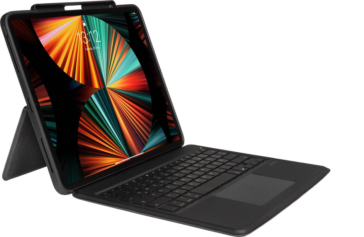 Gecko Covers Keyboard Cover geschikt voor iPad Pro 12.9 2021/2020 - Keyboard Cover 2.0 - QWERTZ