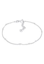 Elli Dames Armband Dames Curb Chain Balls Basic Trend Blogger in 925 Sterling Zilver