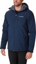 Columbia Gate Racer - Softshell Jas Heren - Jassen Heren - Waterafstotend / Winddicht - Outdoorjas - Blauw - Maat S