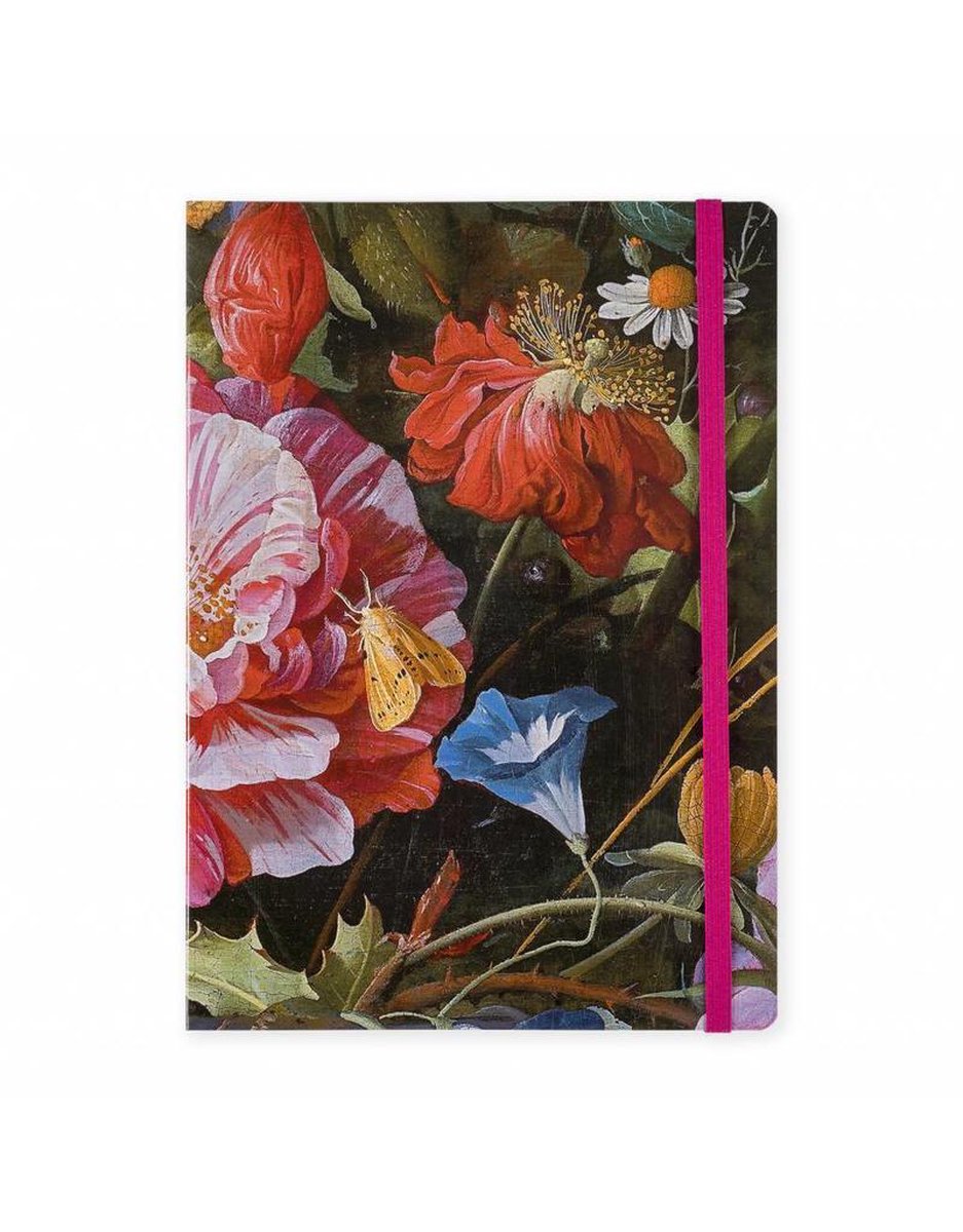 Mauritshuis Museum Gifts - Notitieboek - A5 - Vaas met bloemen - De Heem