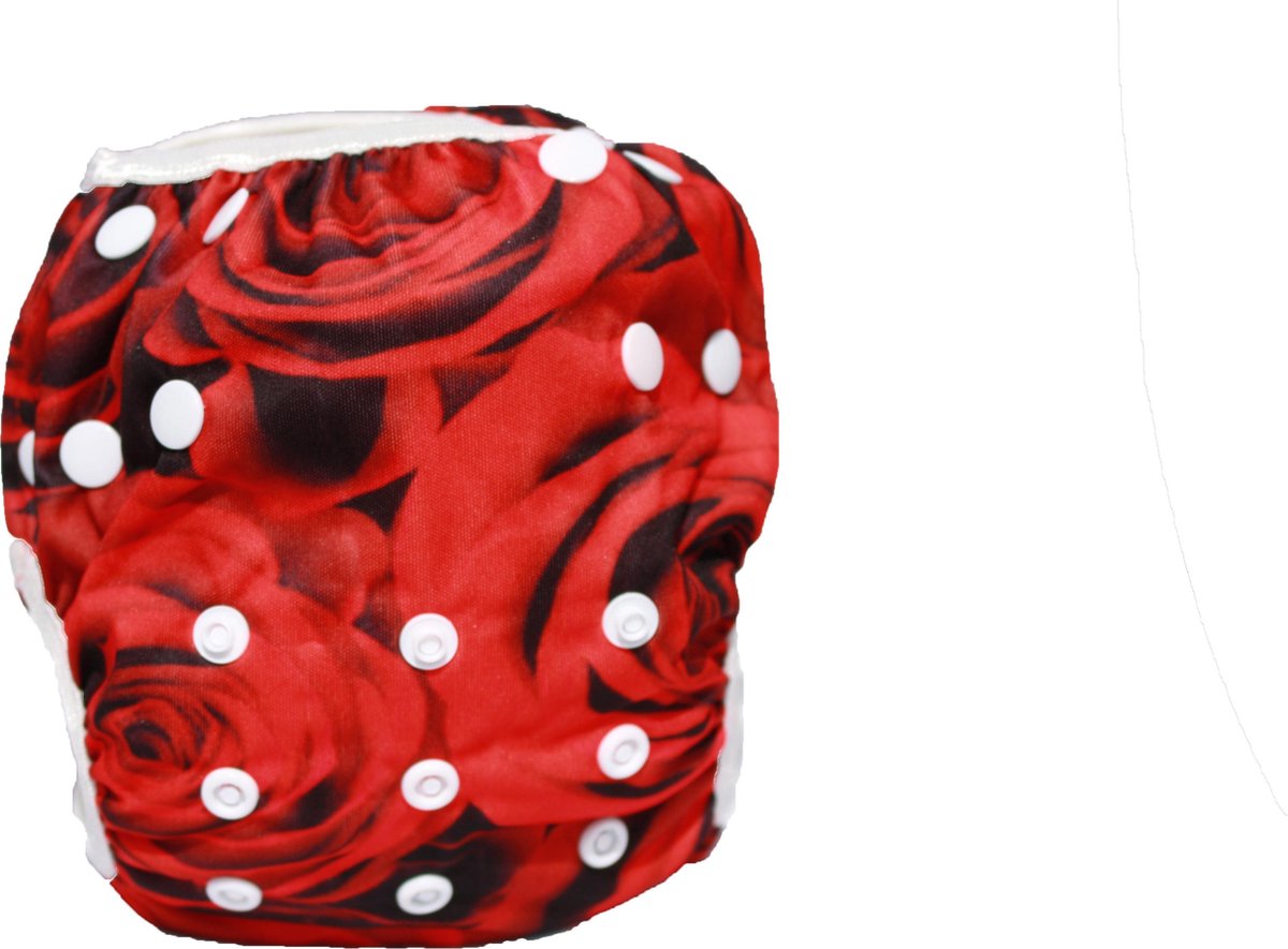 Nieuw!! Wasbare Zwemluier Klein Red Rose Nieuw!! Wasbare Zwemluier Klein Red Rose
