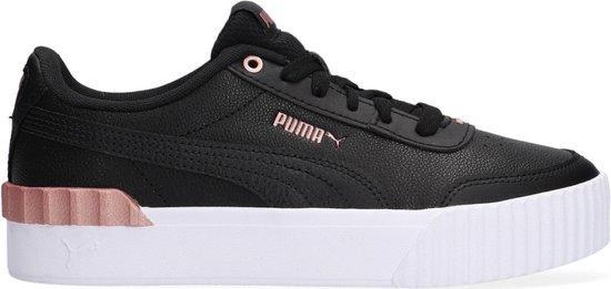 PUMA Carina Lift Metallic Pop Dames Sneakers Puma -Puma -Rose Zwart