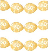 3x Ballon Guirlande Thème Anniversaire 50 Ans - Articles De Fête & Décoration