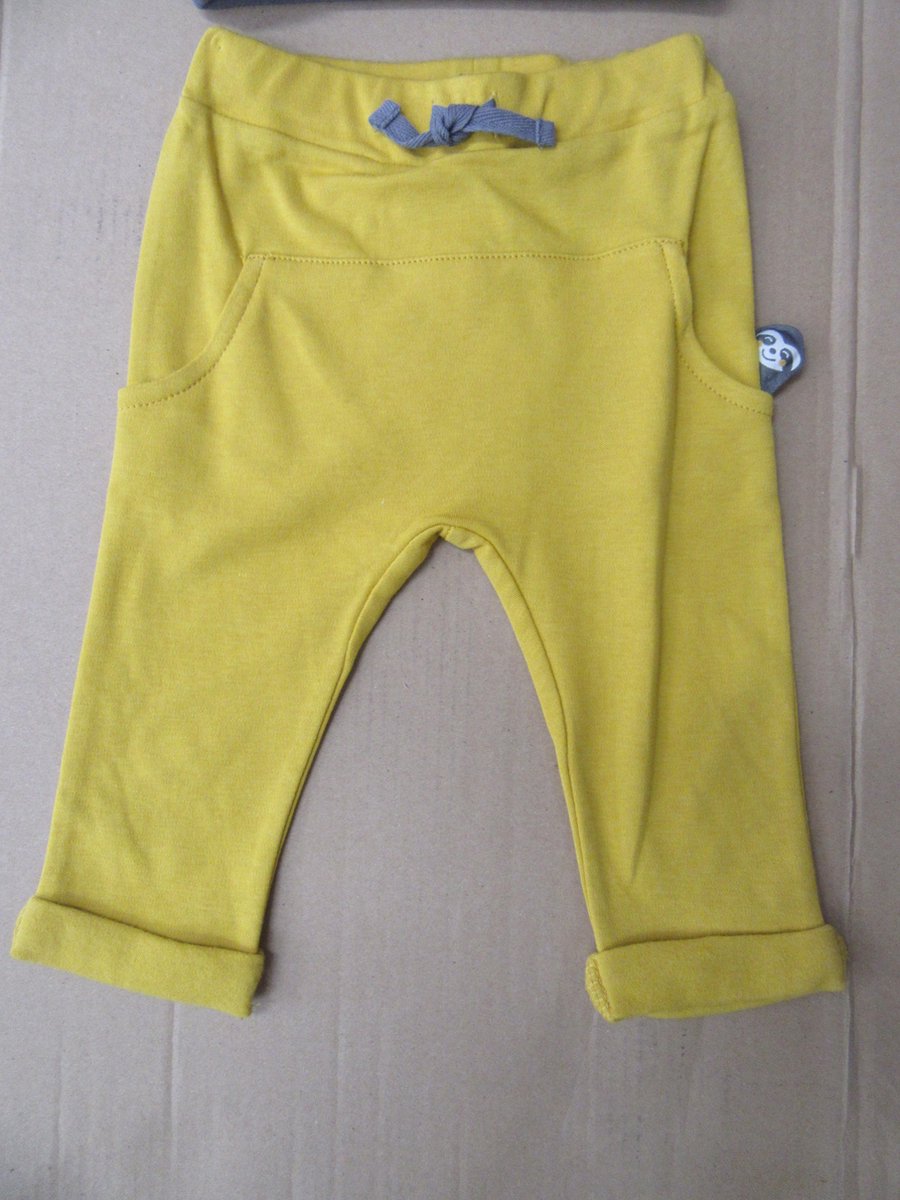 Zero2three - Lange broek - Oker geel - 74   9/12 maand