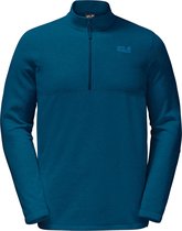 Jack Wolfskin Gecko - Fleecetrui - Heren - Blauw - Maat XL