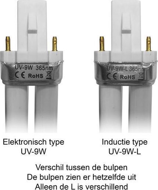 Reserve UV Lamp - 9 Watt - UV-9W Elektronisch - Nageldroger | bol.com