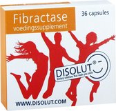 Disolut Fibractase - 36 capsules