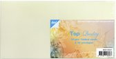 Joy! Crafts TOP Quality Kaarten 135X135 en Enveloppen Creme 8001/0031 50 st- 240 gr kaart - 120 gr enveloppe