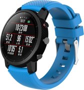 Siliconen Smartwatch bandje - Geschikt voor  Xiaomi Amazfit Pace silicone band - lichtblauw - Horlogeband / Polsband / Armband