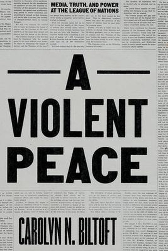 A Violent Peace - cover