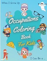 Occupations Coloring Book For Kids
