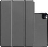 Hoesje Geschikt voor iPad Pro 2021 (11 inch) Hoesje Case Hard Cover Hoes Book Case - Grijs