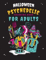 halloween Psychedelic Coloring Book For Adult