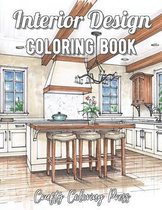 Interior Design Coloring Book