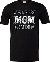 Dames T-shirt voor oma-beste mama beste oma-Maat S