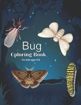 Bug coloring book for kids ages 4-8