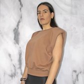 Top Kylie camel - M
