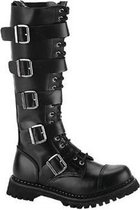 Demonia Veterlaars -36 Shoes- RIOT-18BK US 4 Zwart
