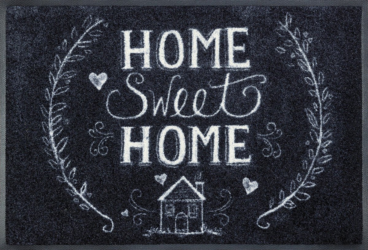 Kleen-Tex Deurmat Wash&Dry Chalky Home - 50 x 75cm