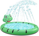 Sprinkler Bad | Kinderzwembad | Zwembad | Waterspeelmat | PVC | 170x129x50 cm | Opblaasbaar