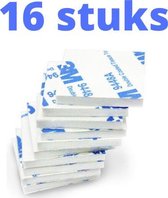 3M Stickers - 16 STUKS - Plakkers - Extra Sterk - Ophangen Poster en... | bol.com