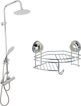 EDCO Bath & Shower Regendouche + Handdouche (Rond) INCLUSIEF Doucherek