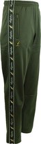 Australian broek met zwarte bies army groen en 2 ritsen maat XXS/42