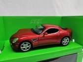 Welly 'Alfa Romeo 8c' Red Metallic 1-24