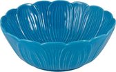 Bordallo Pinheiro Nenúfar Schaal - Waterlelie - Blauw - Aardewerk - Ø 19 cm
