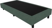 Bedworld Boxspring 90x210 - Suedine - Olijfgroen (ON37)