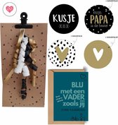 Vaderdag | Inpakset | Vader | Kaartje | Cadeauverpakking