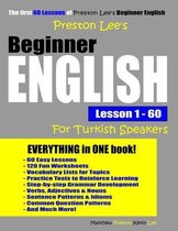 Preston Lee's English for Turkish Speakers- Preston Lee's Beginner English Lesson 1 - 60 For Turkish Speakers