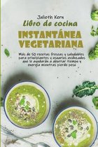 Libro de cocina instantanea vegetariana