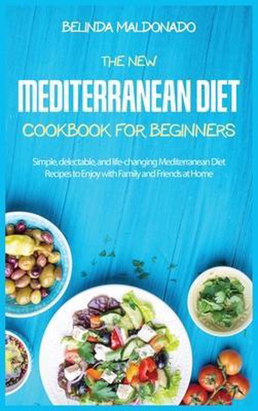 The New Mediterranean Diet Cookbook for Beginners - cover