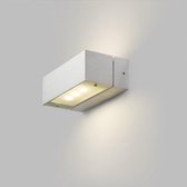 WhyLed Wandlamp binnen | Geborsteld Aluminium | Incl. Lichtbron | 3000K | IP20 | Ledverlichting