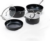 ISENVI Murray Kitchen Guru pannenset - RVS grepen