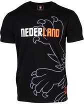 Nederlands Elftal KNVB T-shirt Zwart - Maat S