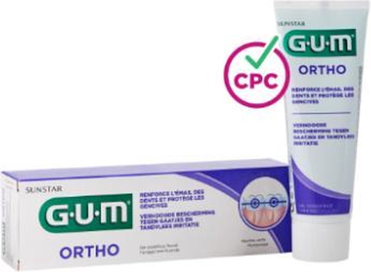 Goedkoopste GUM Ortho Tandpasta - 75 ml