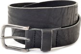 Kidzzbelts Jongenskinderriem Jeans 2004 - Zwart - 55 cm