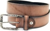 XXL Belts Herenriem 2060 - Cognac - 125 cm