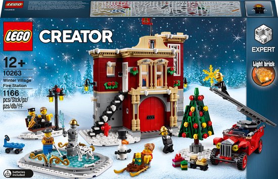 LEGO Creator Expert 10263 Brandweerkazerne in winterdorp | bol.com
