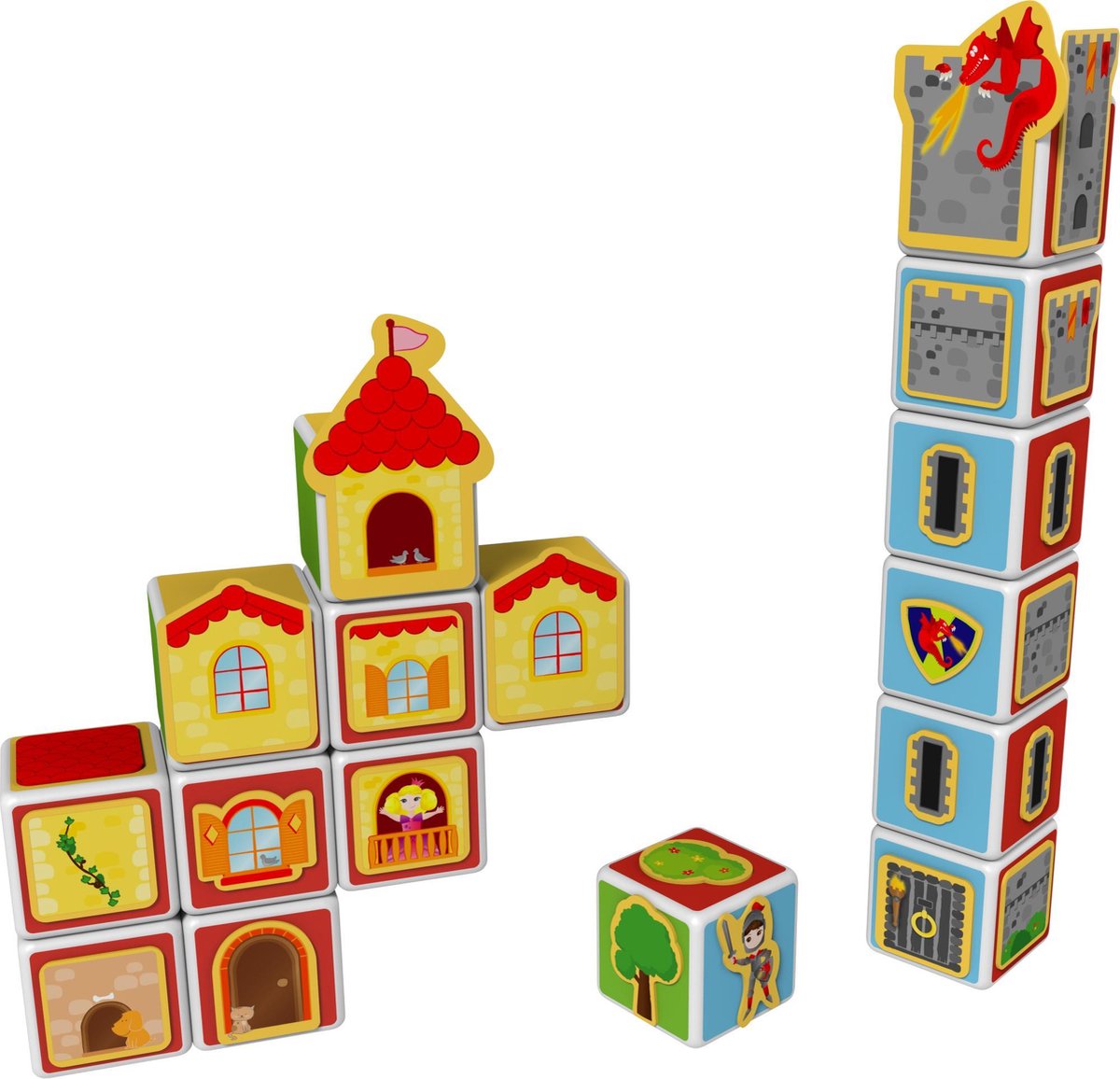 Geomag MagiCube Castles & Home - 78 delig — cadeau in Spellen & Speelgoed - foto 6